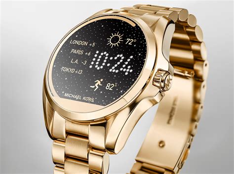 michael kors access rose gold bradshaw smartwatch|Michael Kors bradshaw smartwatch battery.